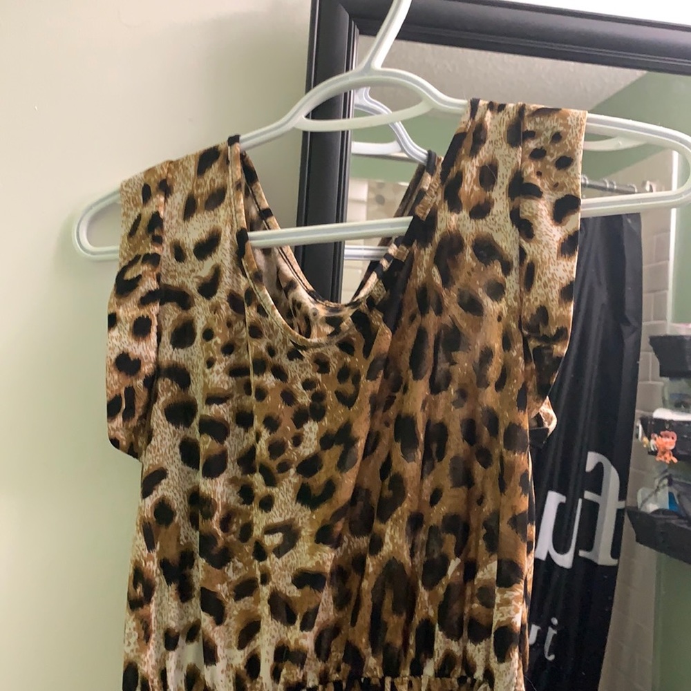 leopard dress